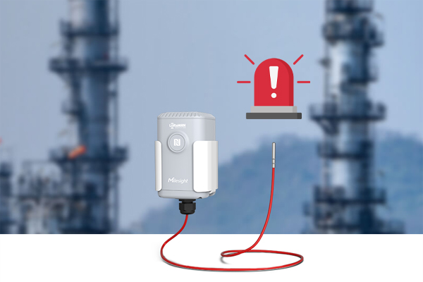 Milesight EM500-PT100 Capteur de température LoRaWAN industrielle