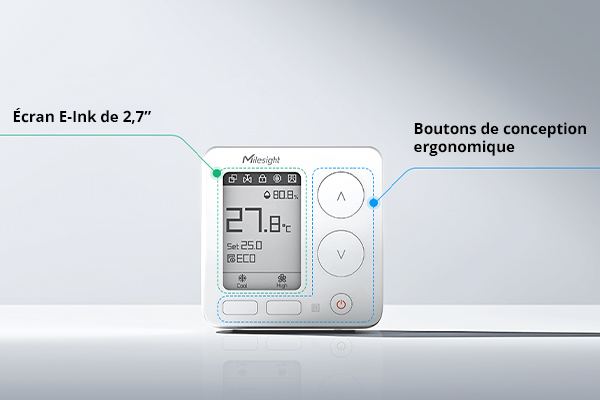 Milesight WT303 – Thermostat intelligent pour ventilo-convecteur 2-2