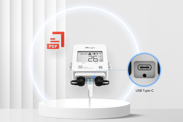 Milesight TS301 - Capteur de température LoRaWAN intelligent 1-2