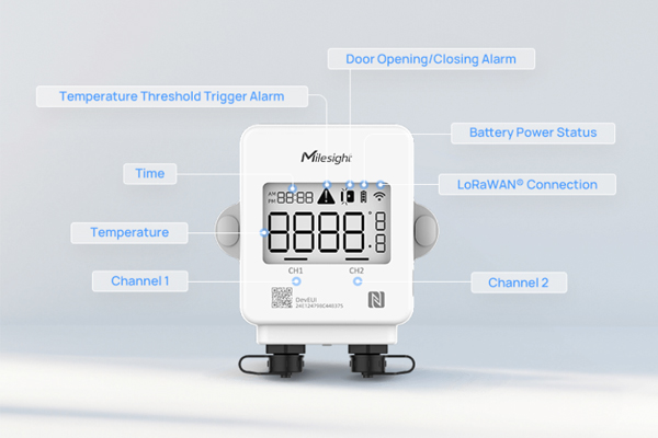 Milesight TS301 – Capteur de température LoRaWAN intelligent 1-1