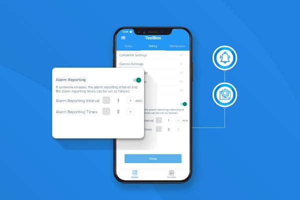 Milesight EM300-MCS - Automatisation d'alarme avancés
