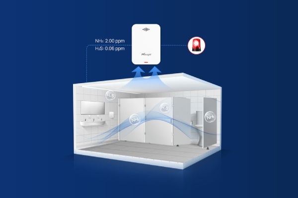Milesight GS301 - Détection ciblée des gaz odorants