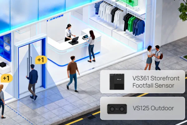 Milesight VS361 - Calcul du taux d'attractivité et de conversion du magasin