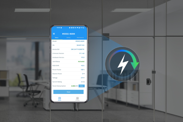 Milesight WS501/502 - Commande de charge 230V et mesure des consommations
